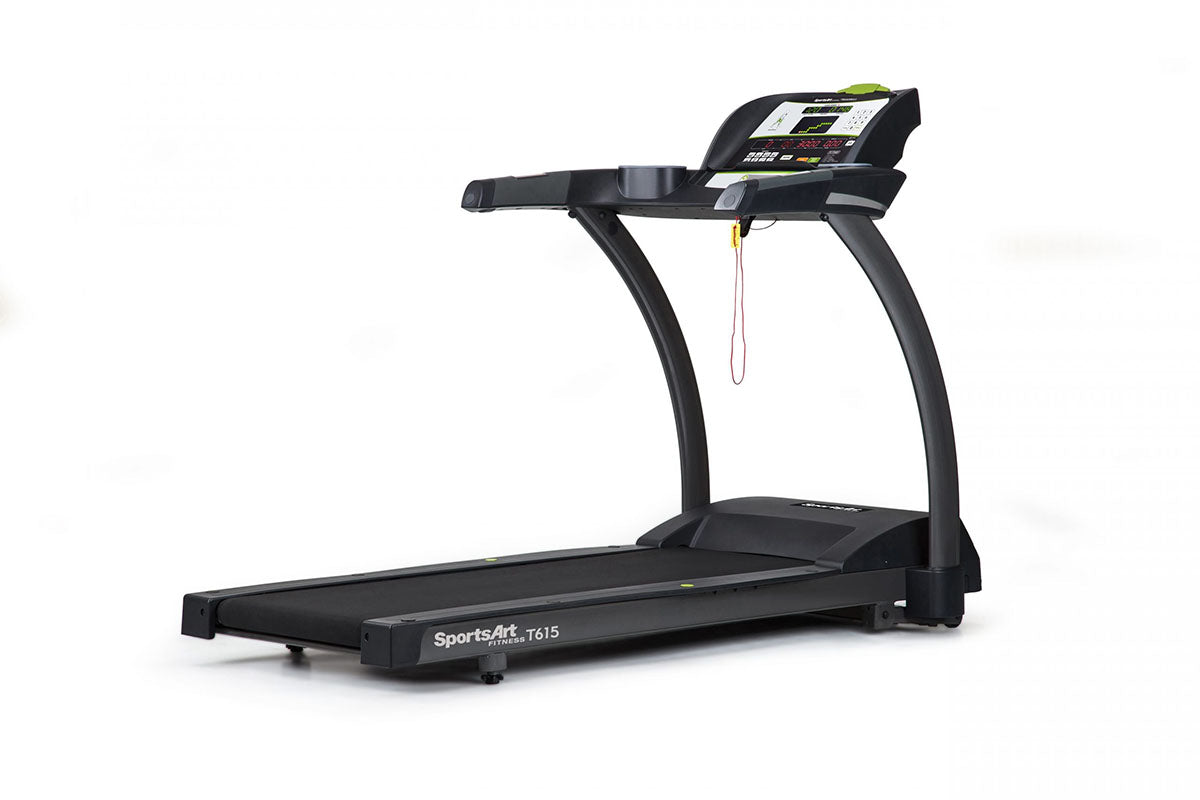 SportsArt T615-CHR Treadmill with Contact HR and Eco-Glide
