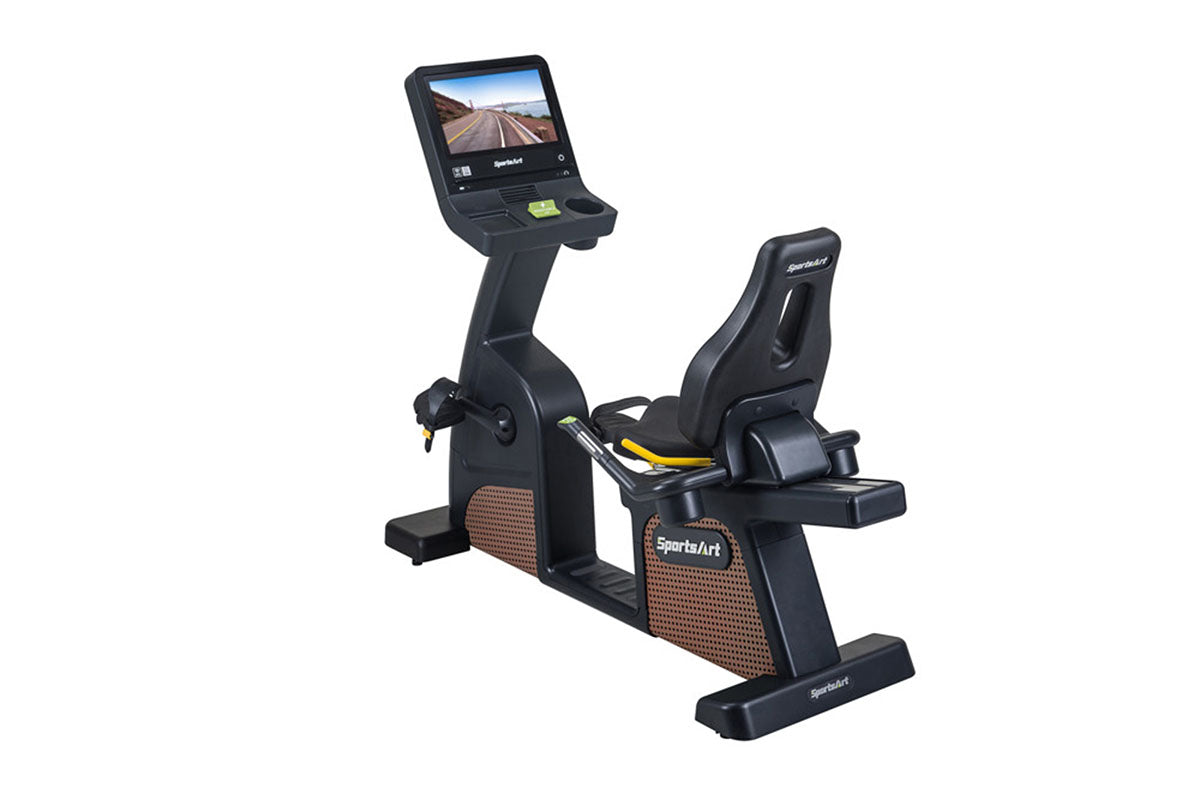 SportsArt C576R Status Recumbent Cycle - 16" Senza Touchscreen