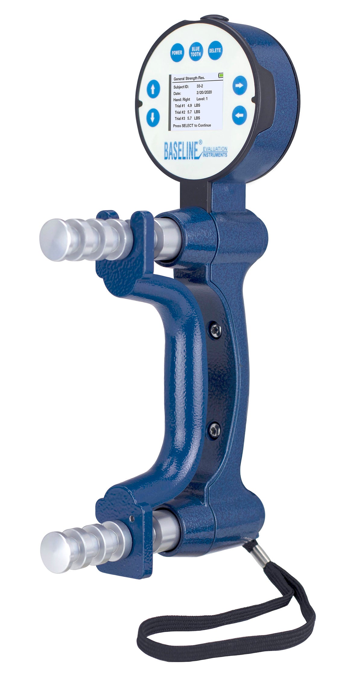 Baseline Hand Dynamometer - BIMS Digital 5-Position Grip Dynamometer