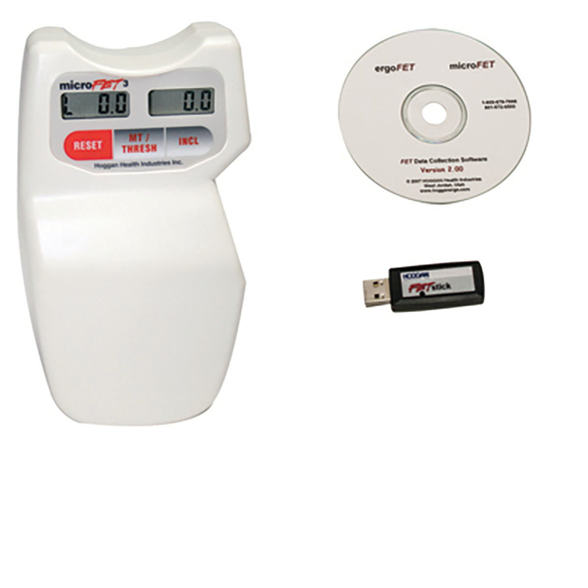 MicroFET3 Digital MMT Inclinometer Combination