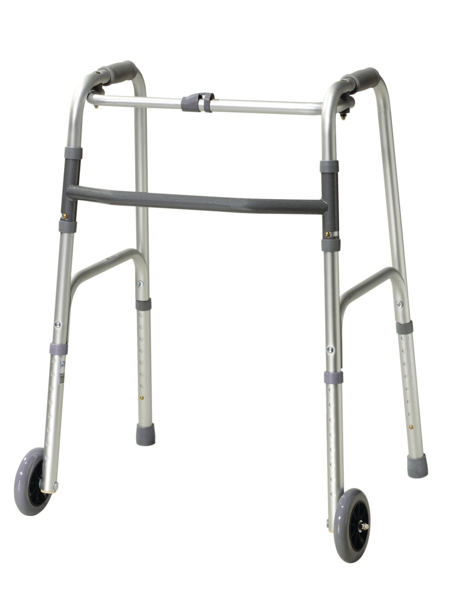 Drive Medical Folding 2-Button Walker