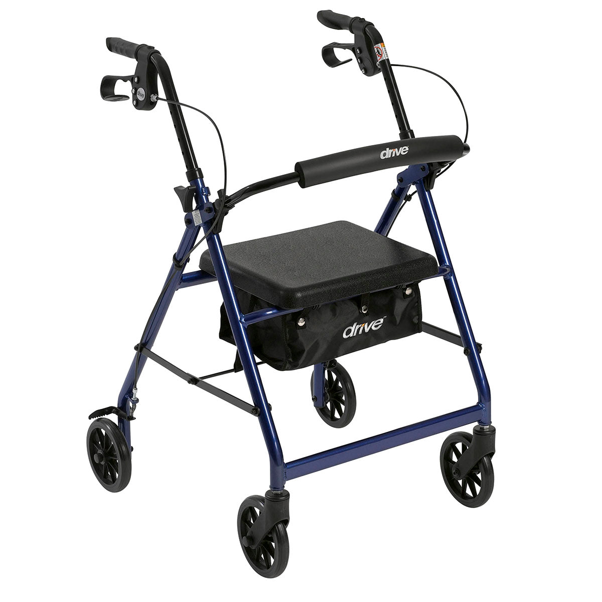 Drive Medical 4-wheel Rollator with Loop Break